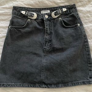 Topshop Jean Skirt